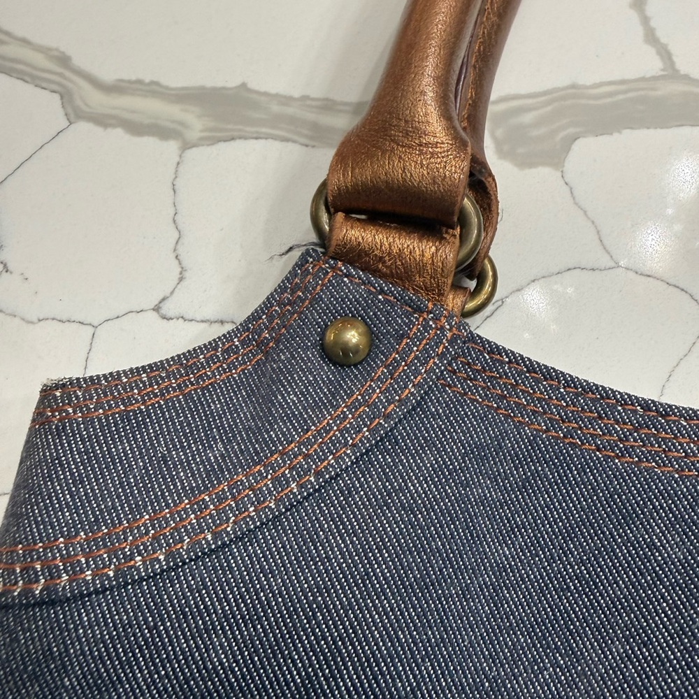 BURBERRY Blue Label Vintage Denim Tote Bag - Picture 11 of 13